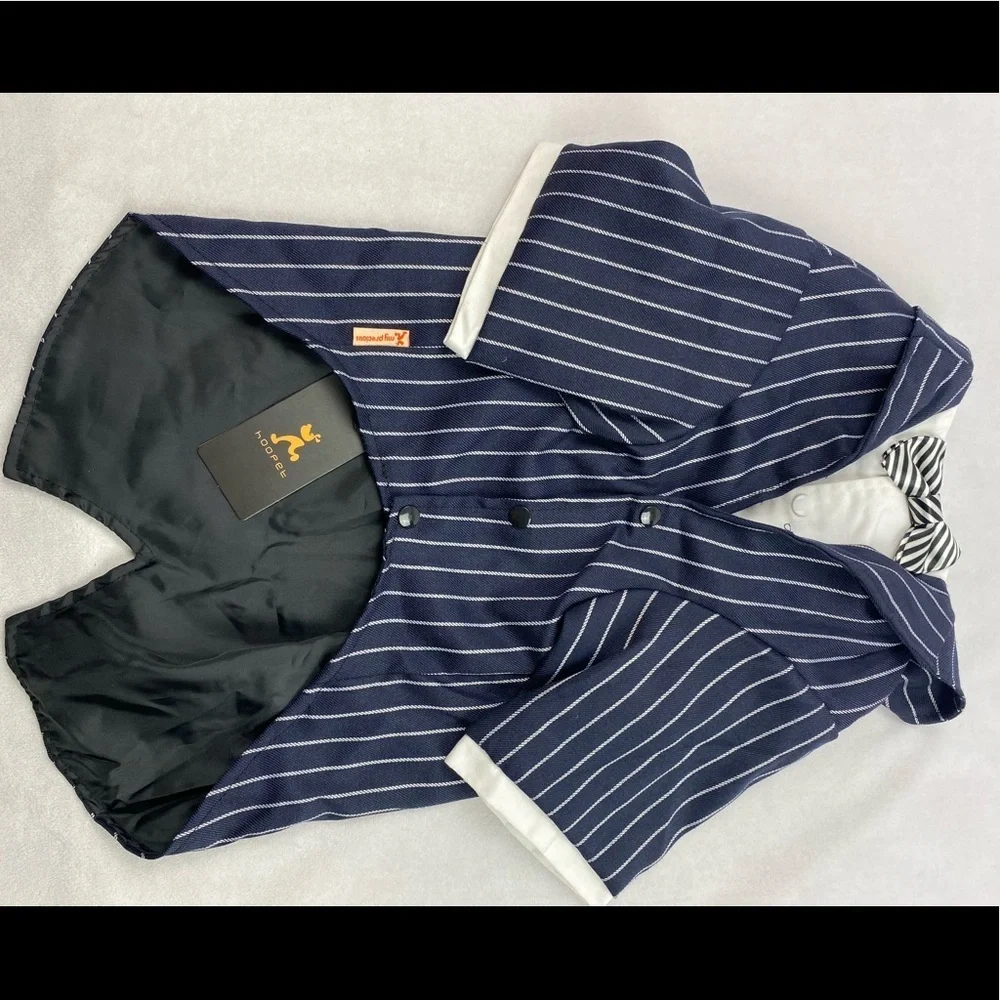 NWT Hopper striped dog tuxedo 4xl